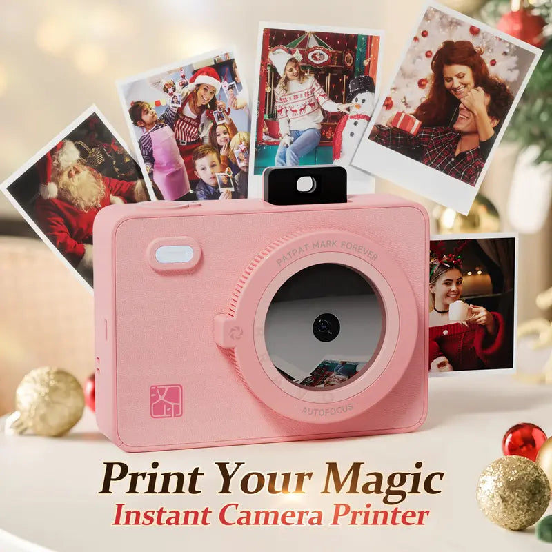 Last Day Special Sale $49.99-Z5 Instant Camera – All-in-One Mini Portable Color Printer for Phones