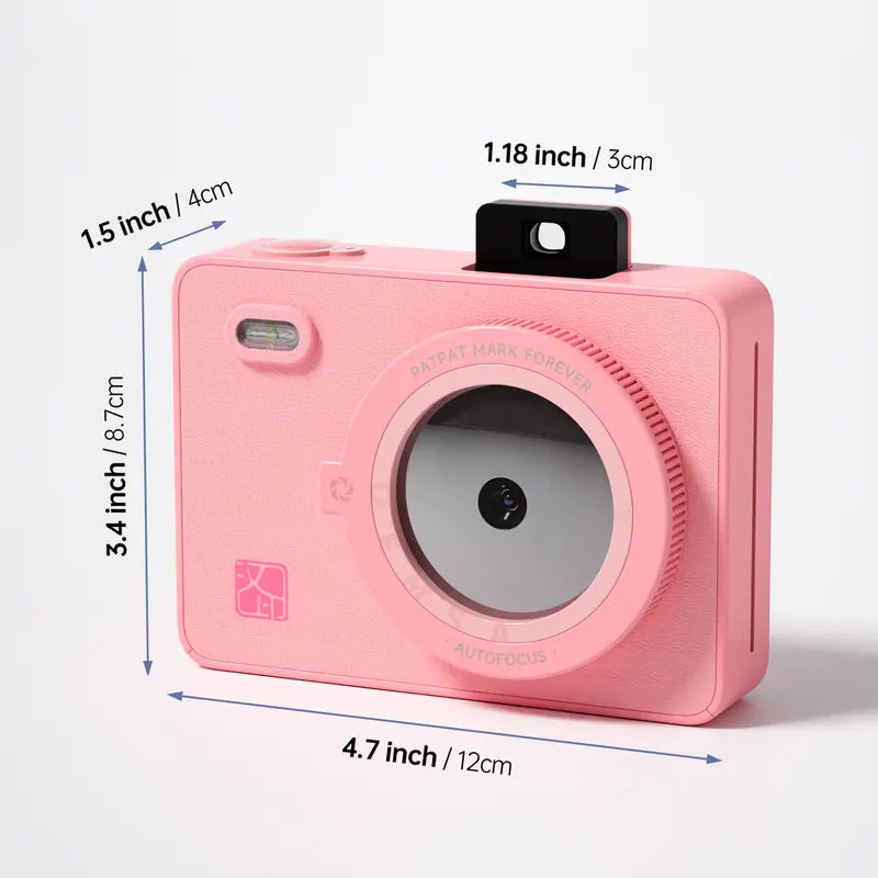 Last Day Special Sale $49.99-Z5 Instant Camera – All-in-One Mini Portable Color Printer for Phones