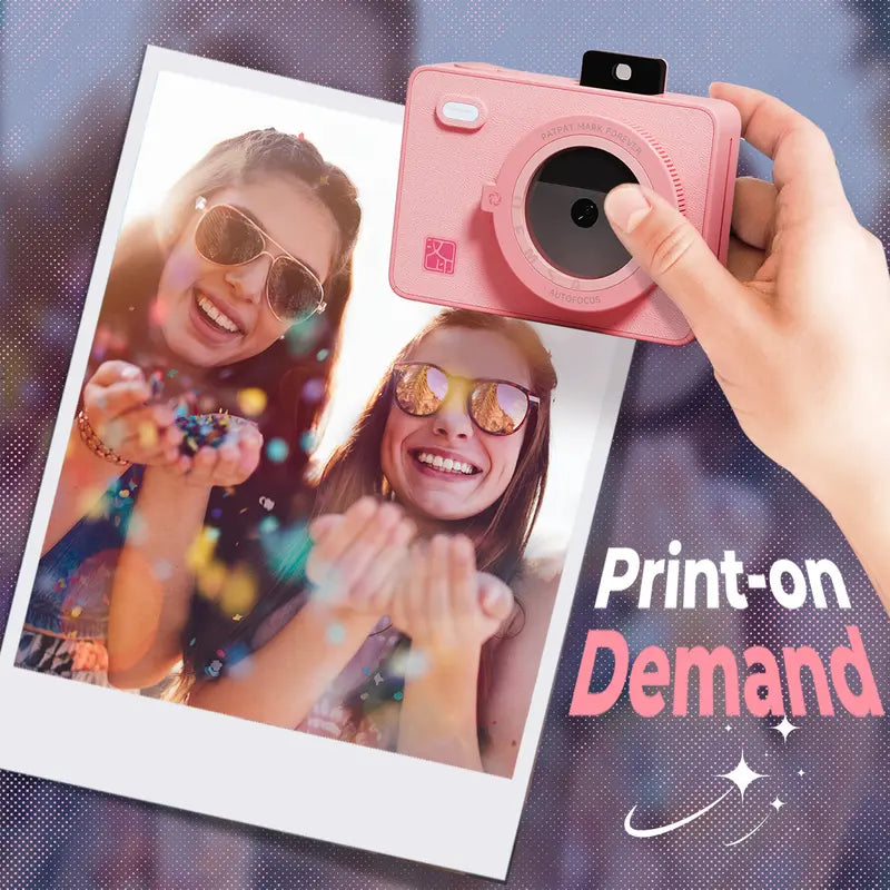 Last Day Special Sale $49.99-Z5 Instant Camera – All-in-One Mini Portable Color Printer for Phones