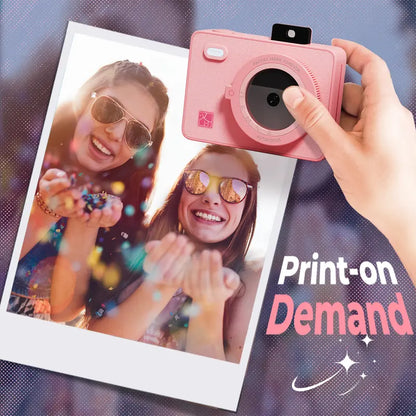 Last Day Special Sale $49.99-Z5 Instant Camera – All-in-One Mini Portable Color Printer for Phones